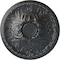 Ekena Millwork Tristan Ceiling Medallion (Fits Canopies up to 5 1/2"), Hand-Painted Pewter, 26"OD x 3"P CM26TNPES - alternate 1